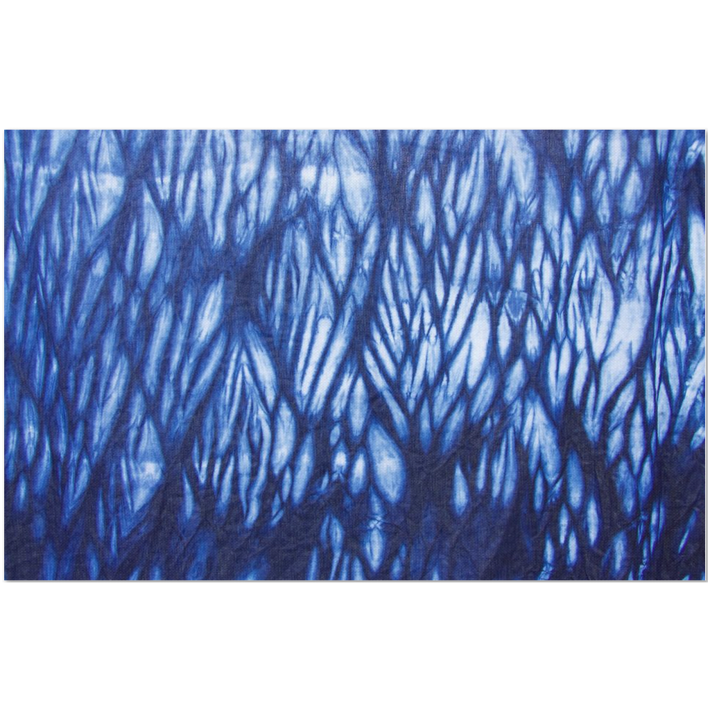 Indigo Shibori 1 (56x36) - Fabric - Basic Combed Cotton