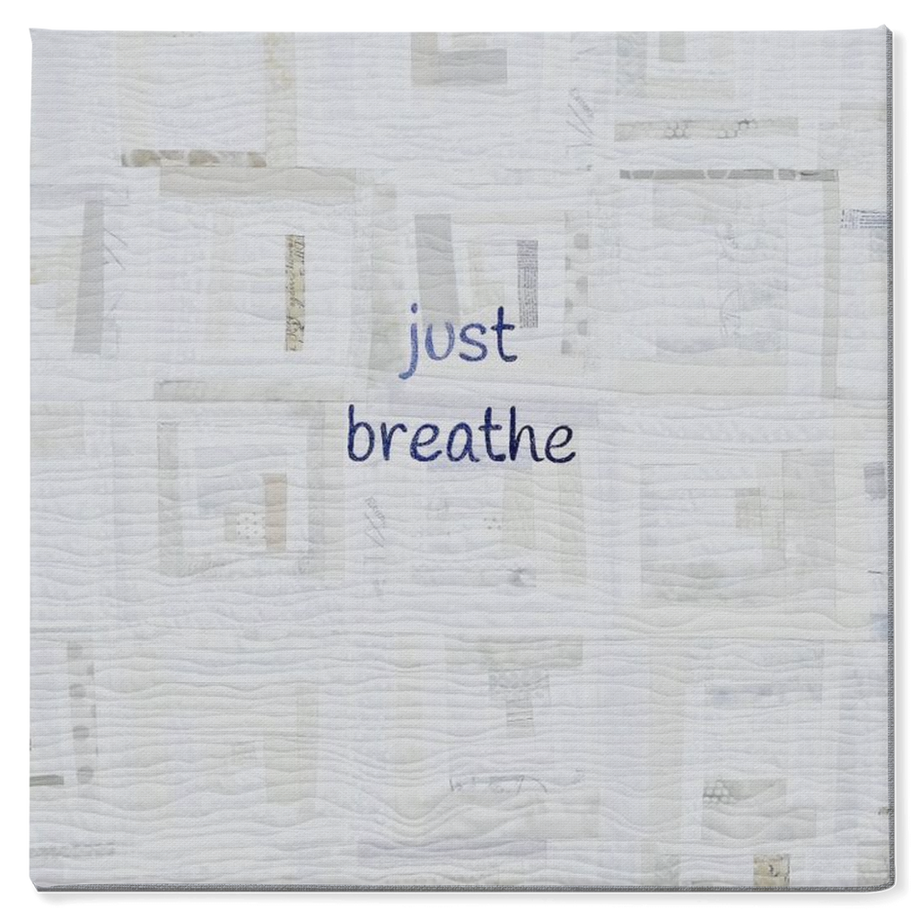 Just Breathe - Canvas Wrap